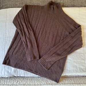 J. Crew Ribbed Mockneck Sweater